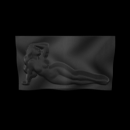 Sculpted Horizontal Woman